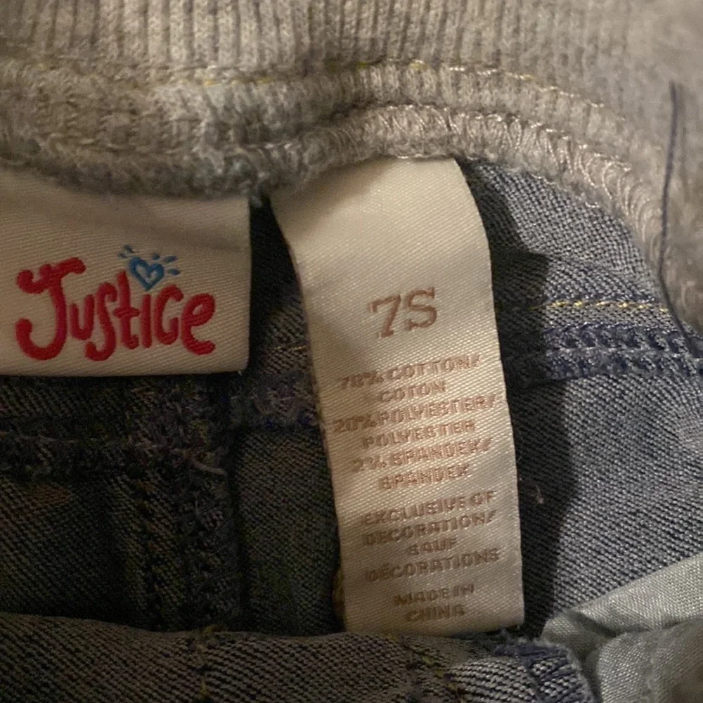 Justice Drawstring Capris 7 Slim